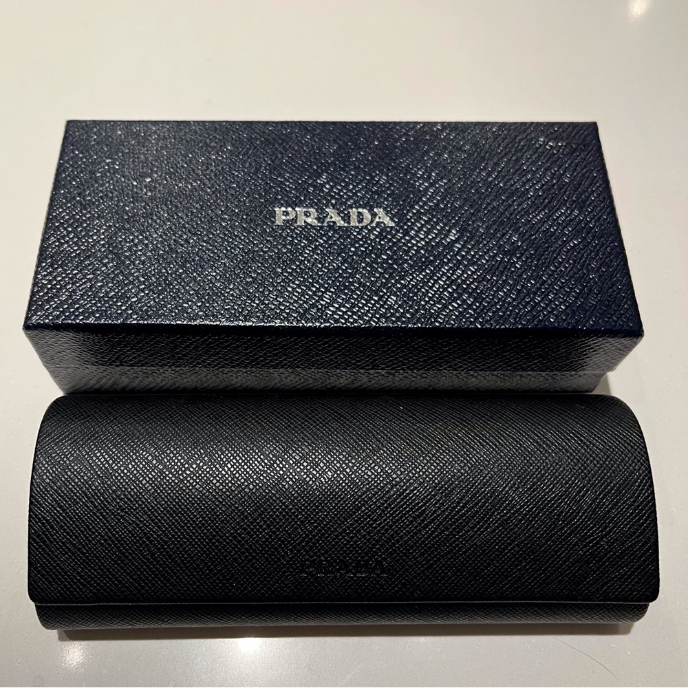 Prada Tortoiseshell Cat-Eye Glasses Used No Lens - Picture 8 of 11